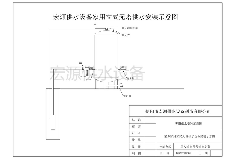 無(wú)塔供水器怎么安裝？